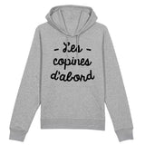 Sweat Capuche Adulte Les copines d'abord 