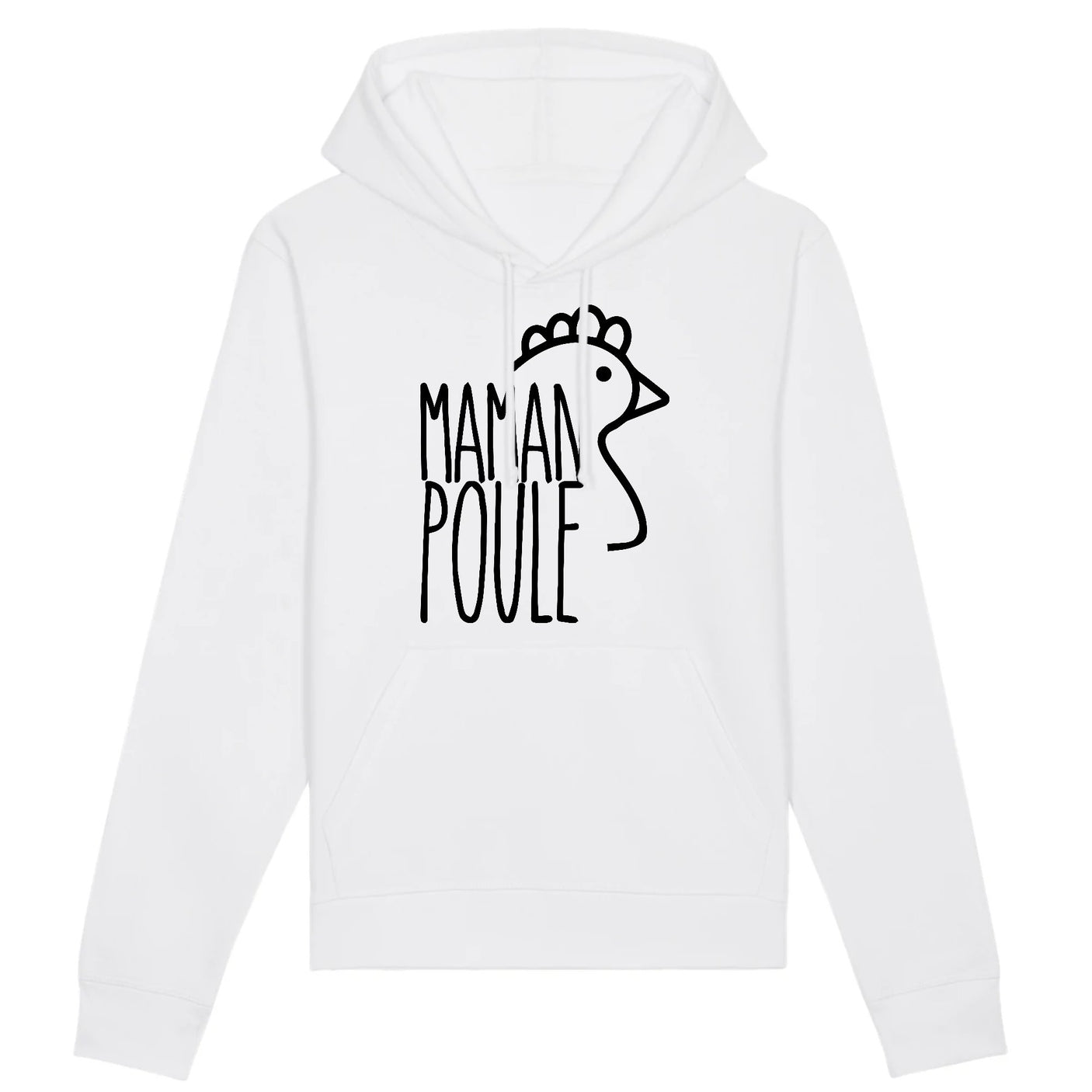 Sweat Capuche Adulte Maman poule 