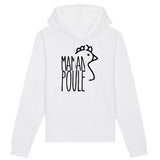 Sweat Capuche Adulte Maman poule 