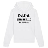 Sweat Capuche Adulte Papa en cours 