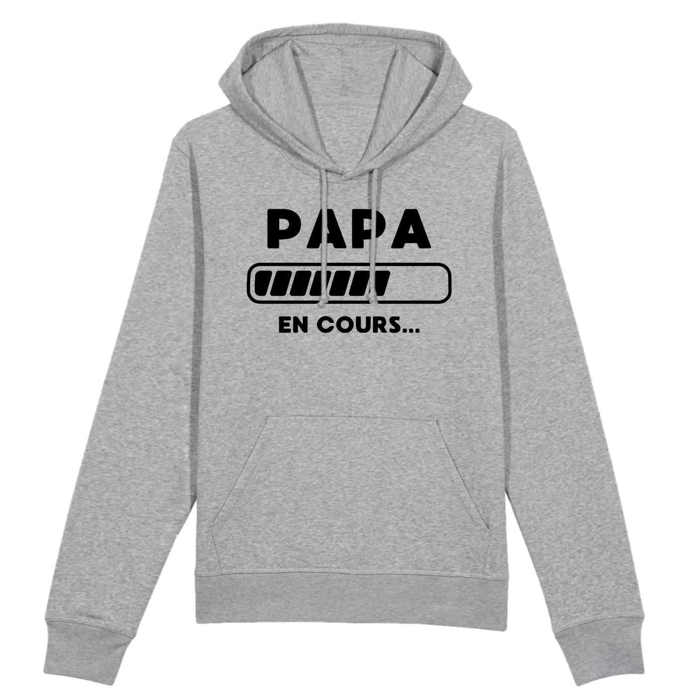 Sweat Capuche Adulte Papa en cours 