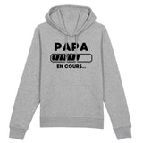 Sweat Capuche Adulte Papa en cours 