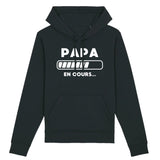 Sweat Capuche Adulte Papa en cours 