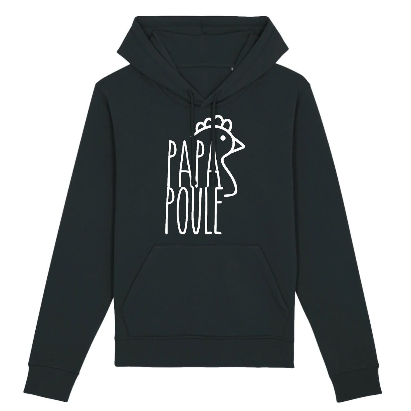 Sweat Capuche Adulte Papa poule 