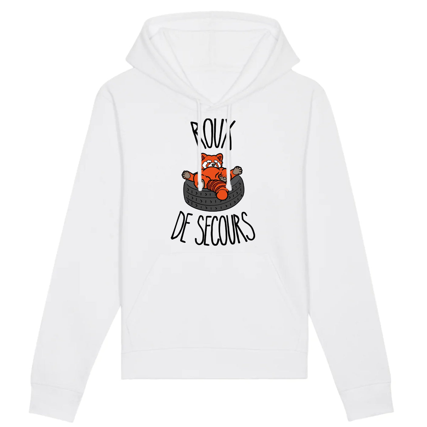 Sweat Capuche Adulte Roux de secours 