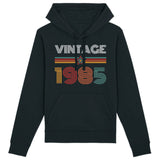 Sweat Capuche Adulte Vintage année 1985 