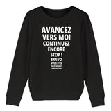 Sweat Enfant Avancez vers la perfection 