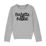 Sweat Enfant Bichette en basket 