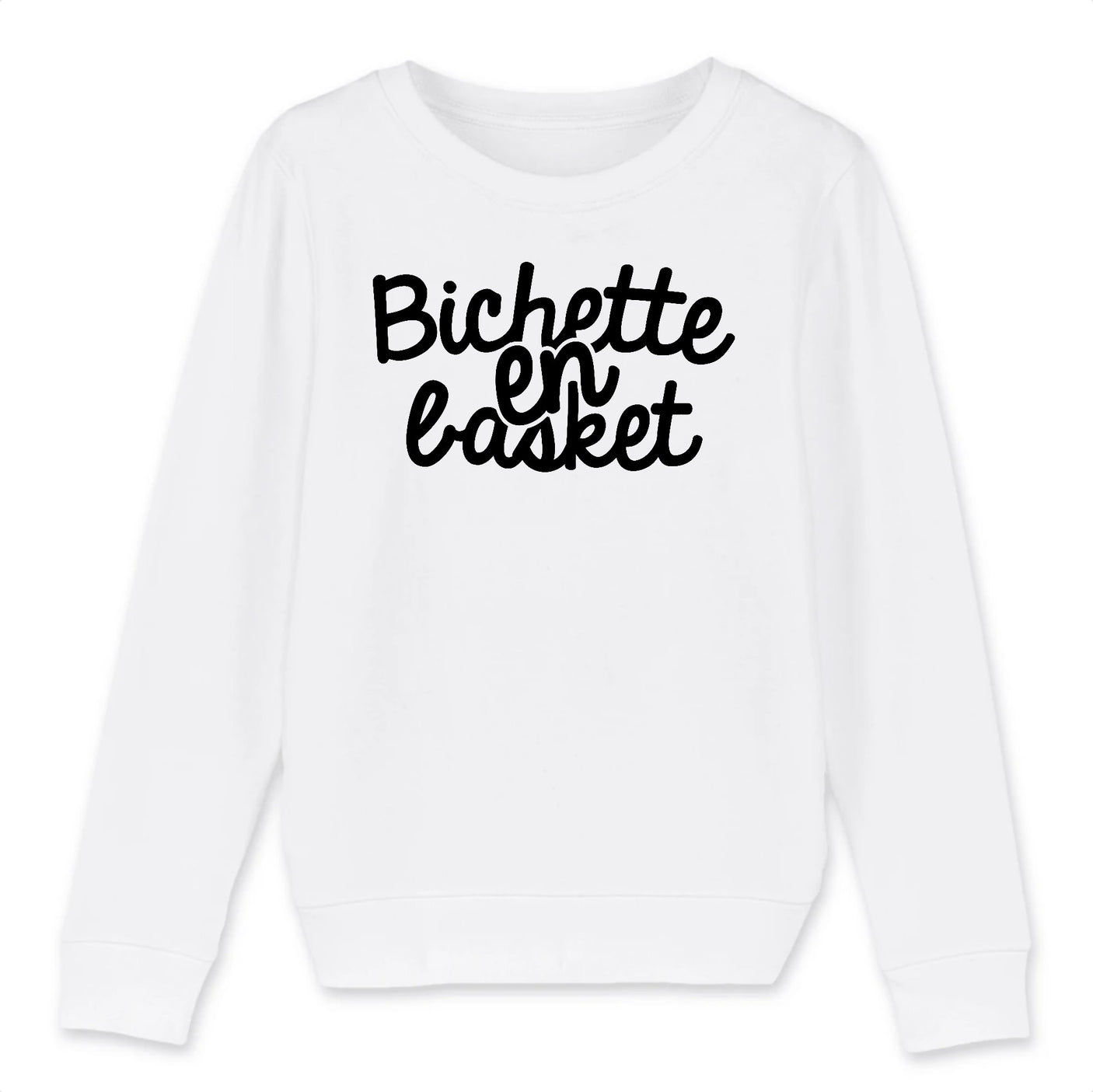 Sweat Enfant Bichette en basket 