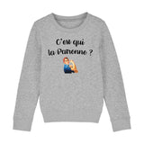 Sweat Enfant C'est qui la patronne 