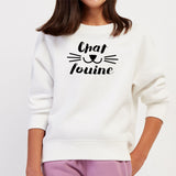 Sweat Enfant Chafouine Blanc