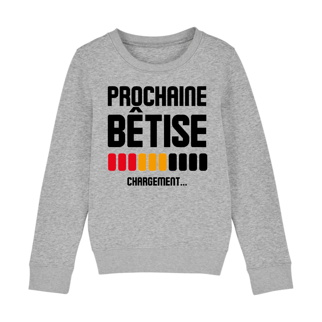 Sweat Enfant Chargement prochaine bêtise 