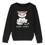 Sweat Enfant Chat bad boy 