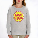 Sweat Enfant Chupa chiante Gris