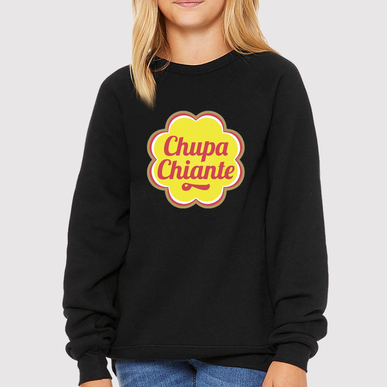 Sweat Enfant Chupa chiante Noir