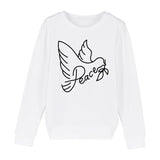 Sweat Enfant Colombe de la paix 