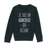 Sweat Enfant Grincheux qui déchire 