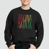 Sweat Enfant Hakuna Matata Noir