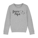 Sweat Enfant J'aime papa 