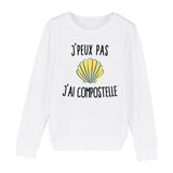 Sweat Enfant J'peux pas j'ai Compostelle 