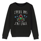 Sweat Enfant J'peux pas j'ai luge 