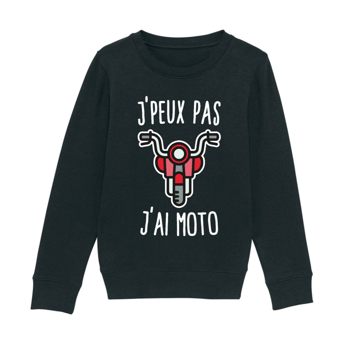 Sweat Enfant J'peux pas j'ai moto 