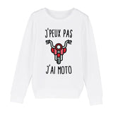 Sweat Enfant J'peux pas j'ai moto 