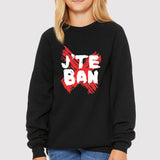 Sweat Enfant J'te ban Noir