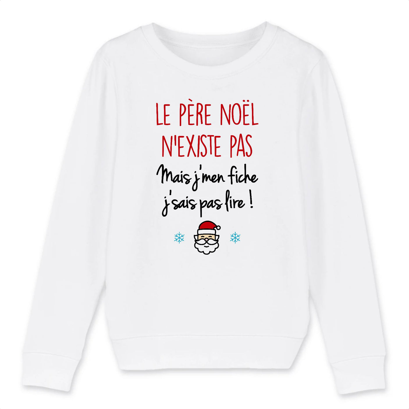 Sweat Enfant Le père noël n'existe pas 