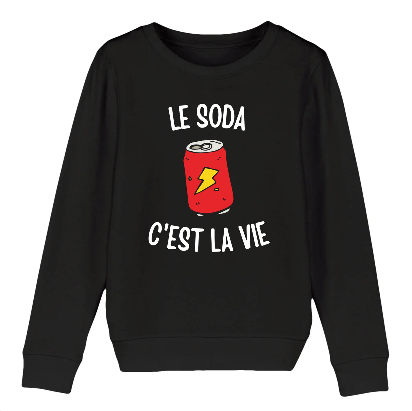 Sweat Enfant Le soda c'est la vie 