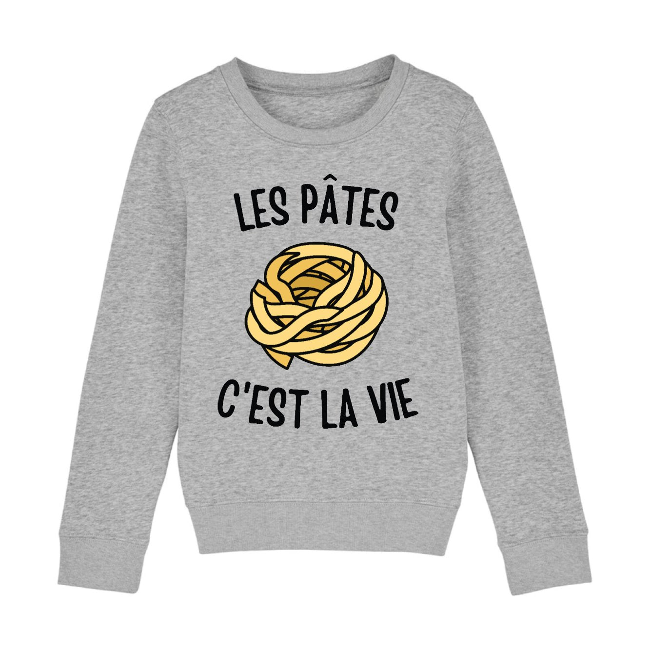 Sweat Enfant Les pâtes c'est la vie 