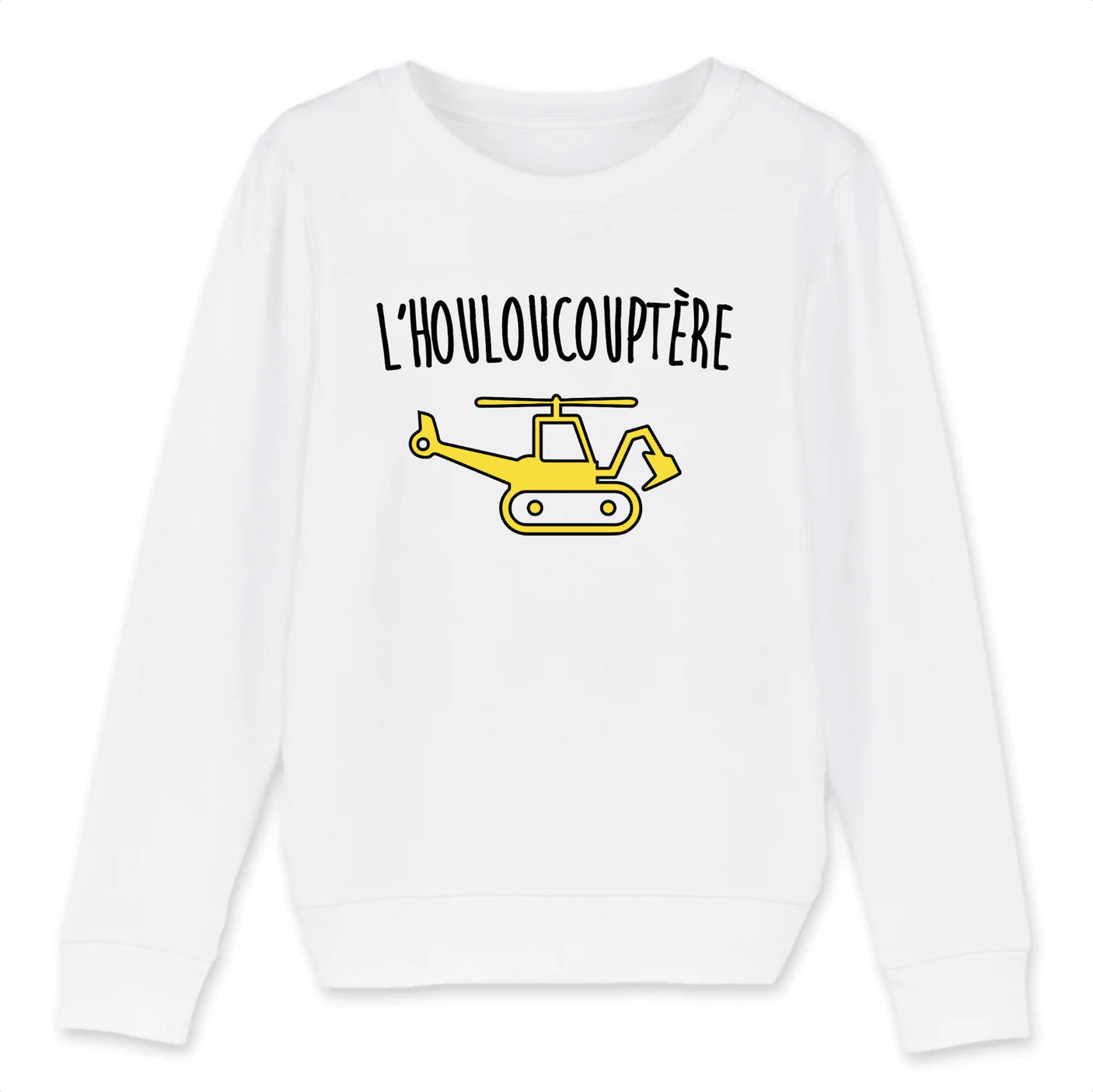 Sweat Enfant L'houloucoptère 