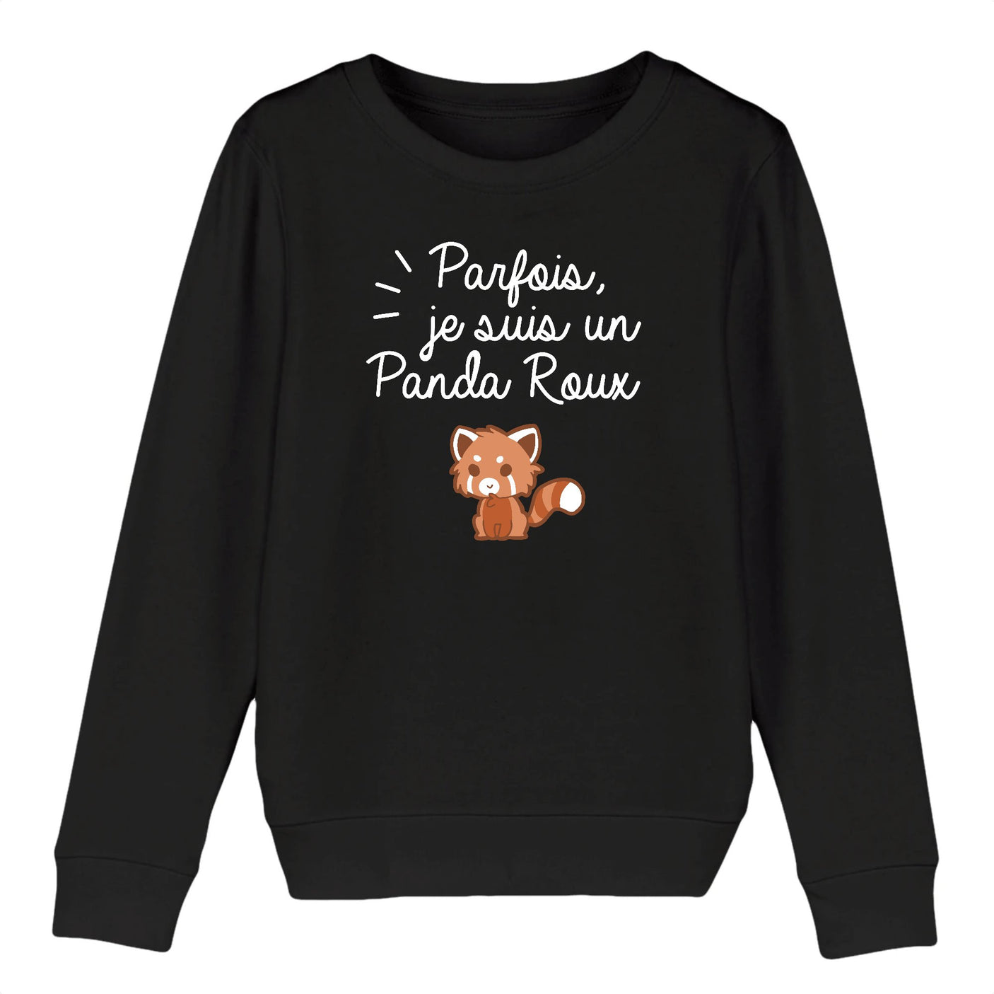 Sweat Enfant Panda roux 