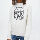 Sweat Enfant Pas du matin Blanc