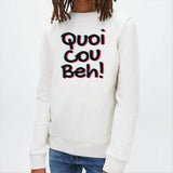 Sweat Enfant Quoicoubeh Blanc