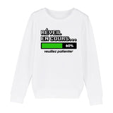 Sweat Enfant Réveil en cours 