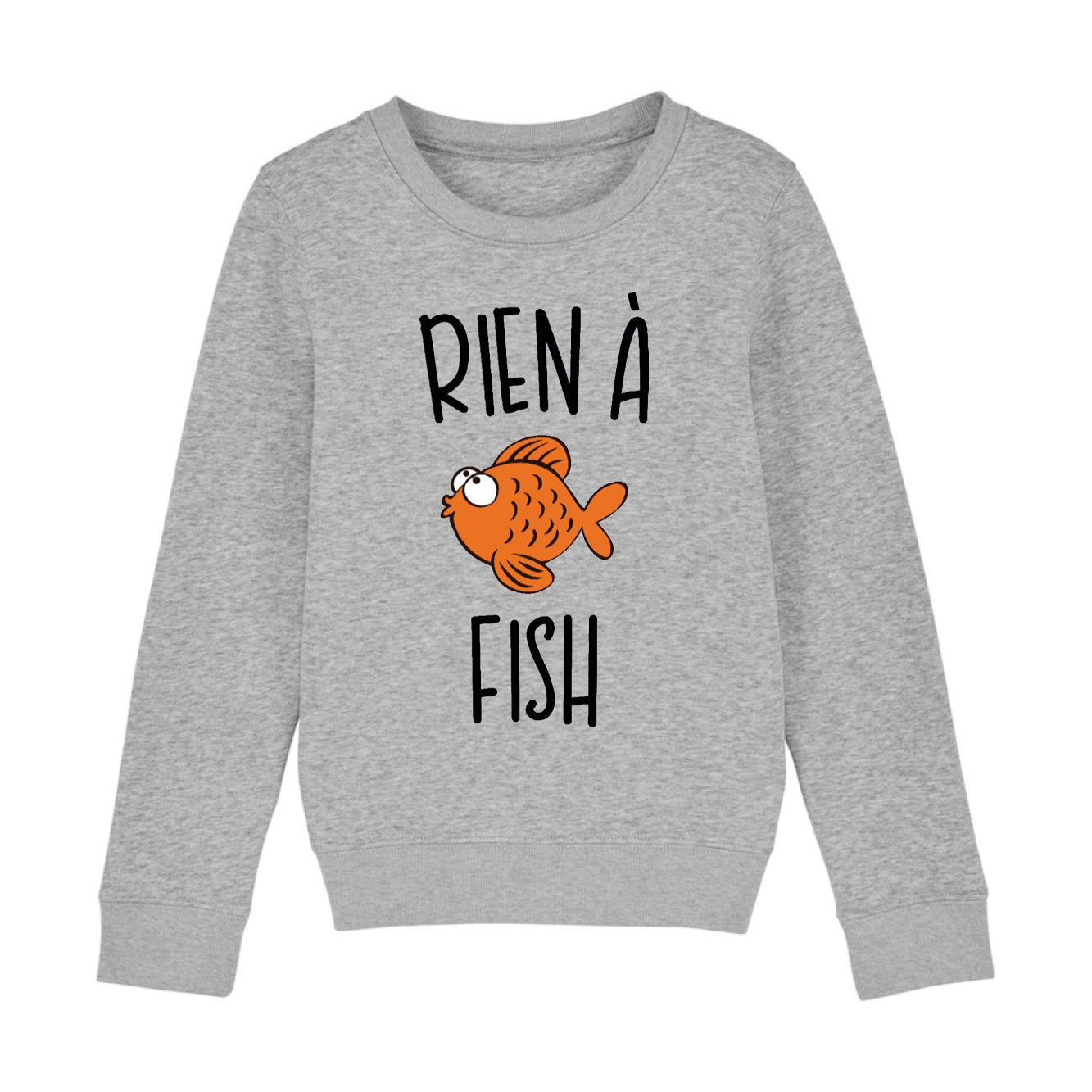 Sweat Enfant Rien à fish 