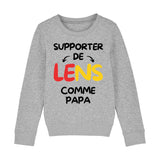 Sweat Enfant Supporter de Lens comme papa 