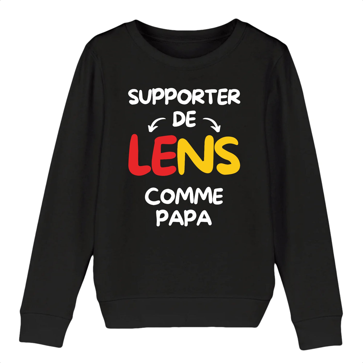 Sweat Enfant Supporter de Lens comme papa 