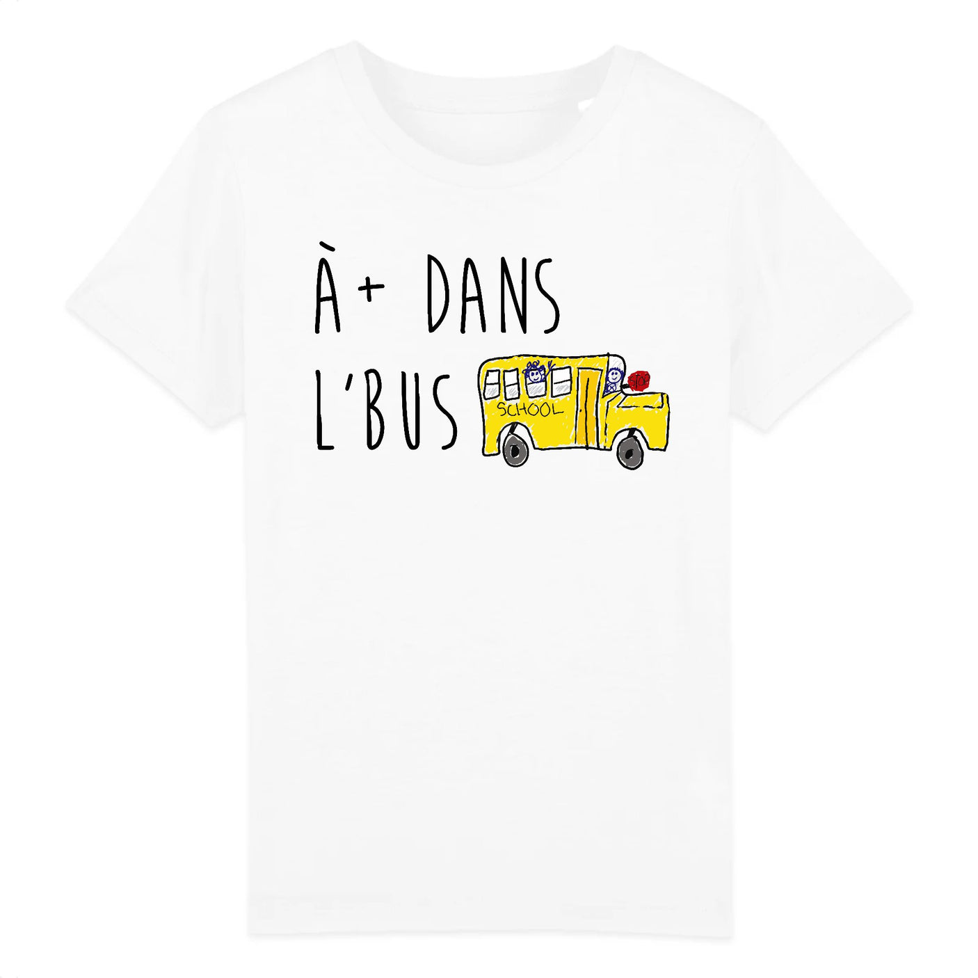 T-Shirt Enfant À plus dans l'bus 