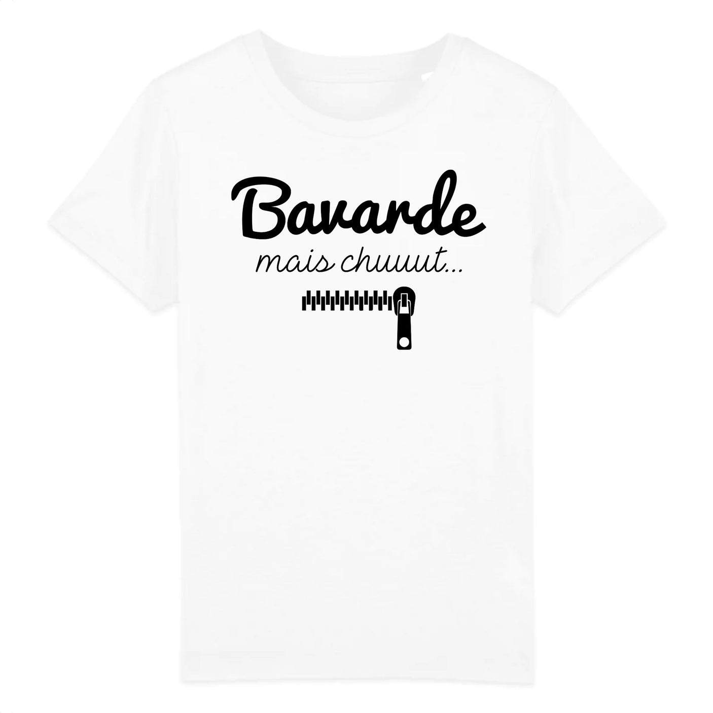 T-Shirt Enfant Bavarde mais chut 