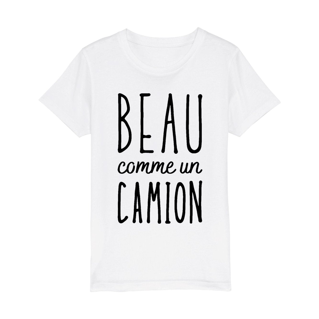 T-Shirt Enfant Beau comme un camion 