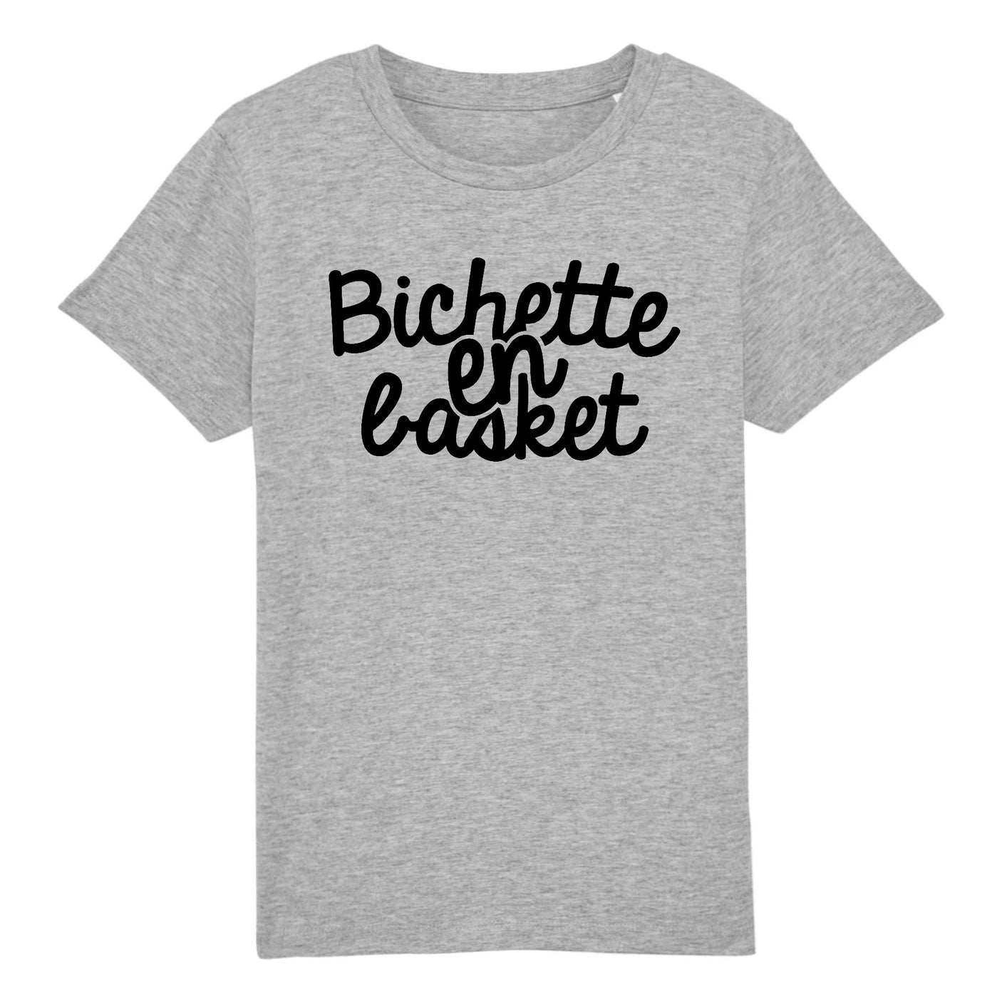 T-Shirt Enfant Bichette en basket 