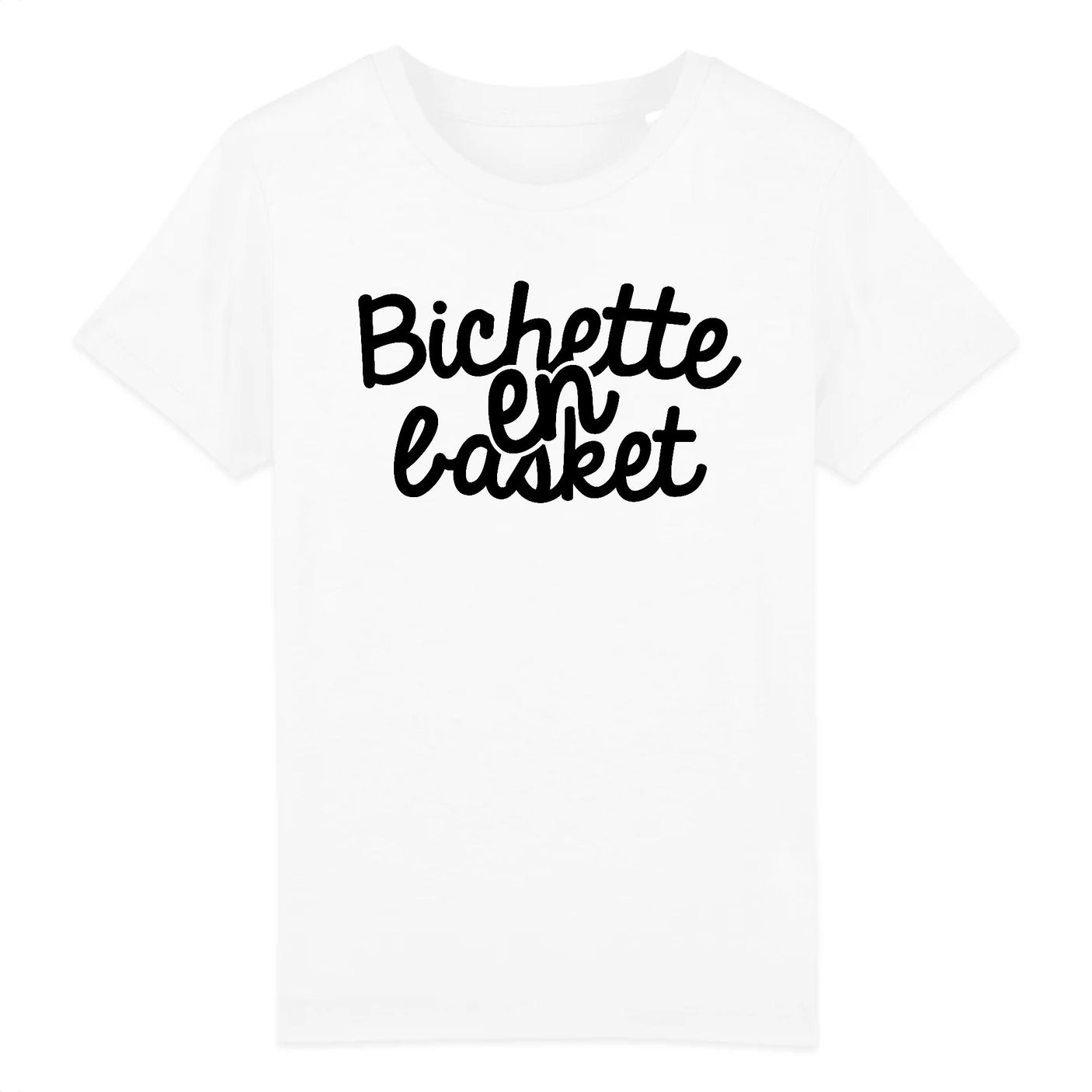 T-Shirt Enfant Bichette en basket 