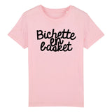 T-Shirt Enfant Bichette en basket 