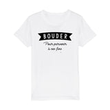 T-Shirt Enfant Bouder pour parvenir à ses fins 