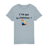 T-Shirt Enfant C'est qui la patronne 