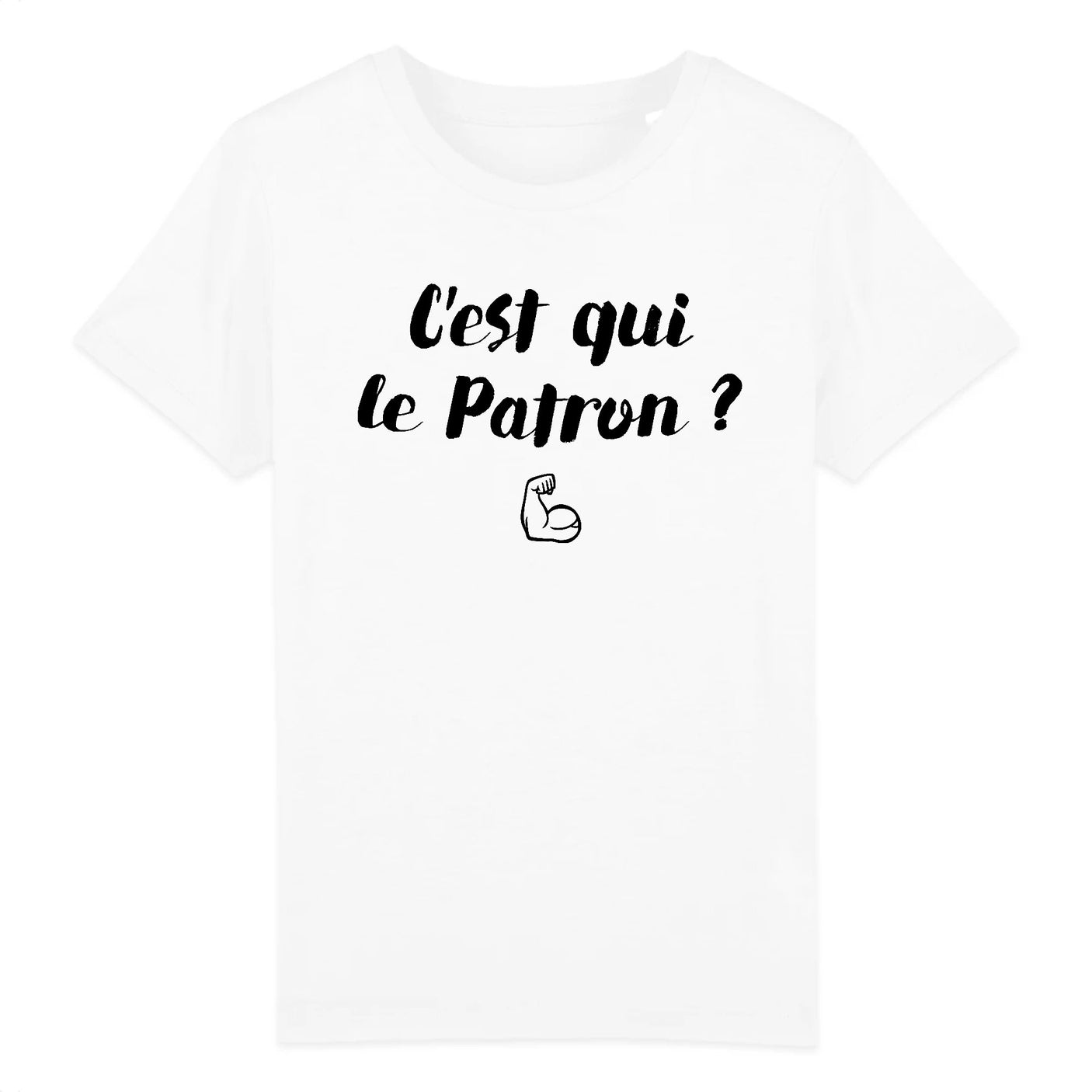 T-Shirt Enfant C'est qui le patron 