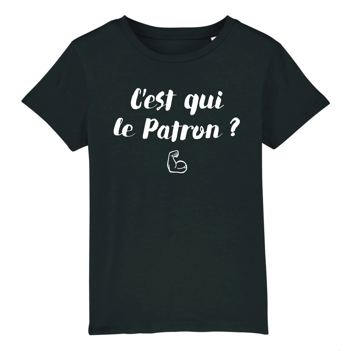 T-Shirt Enfant C'est qui le patron 