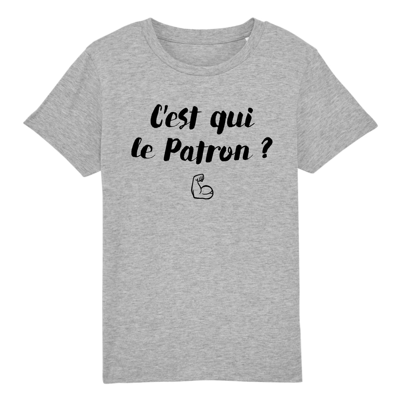 T-Shirt Enfant C'est qui le patron 